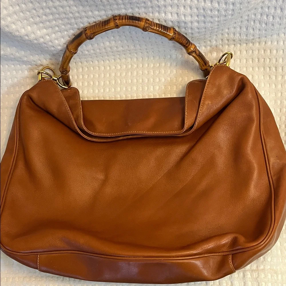 Gucci Bamboo Leather Purse - Picture 10 of 11